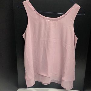 CATO lilac double layered top